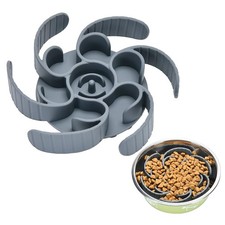Slow Feeder Dog Bowls Insert,Third Generation upgradedSuper Firm Eating Bowl  Cut