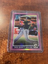 2018 Panini Donruss Optic Rated Rookie Pink Prizm Zack Granite #62 Rookie RC