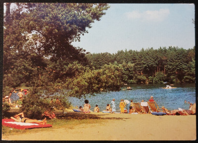 Postcard GDR-Kagel-Kr. Fürstenwalde - Am Kiessee - bathing place / Brandenburg ~ 1983