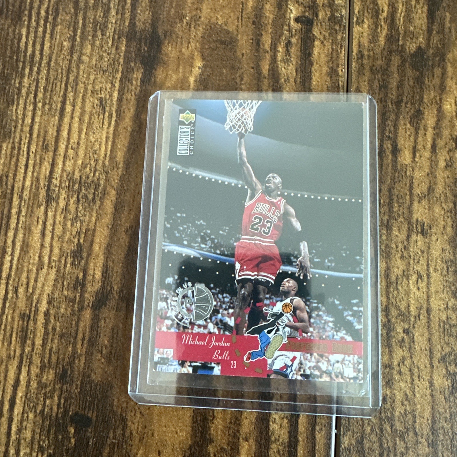 Upper Deck 1995-96 Collector's Choice Michael Jordan Bulls #195 Platinum PPC