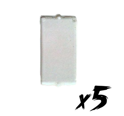 5x LEGO 60602  Fenster Glas Scheibe 1x2x3  transparent   trans-clear