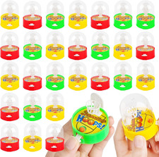 Mini Basketball Game Set 28Pcs Finger Basketballs for Kids Desktop Party Favors
