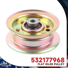 OEM Flat Idler Pulley For Craftsman Husqvarna Lawn Tractor 2005-2020 42in Deck
