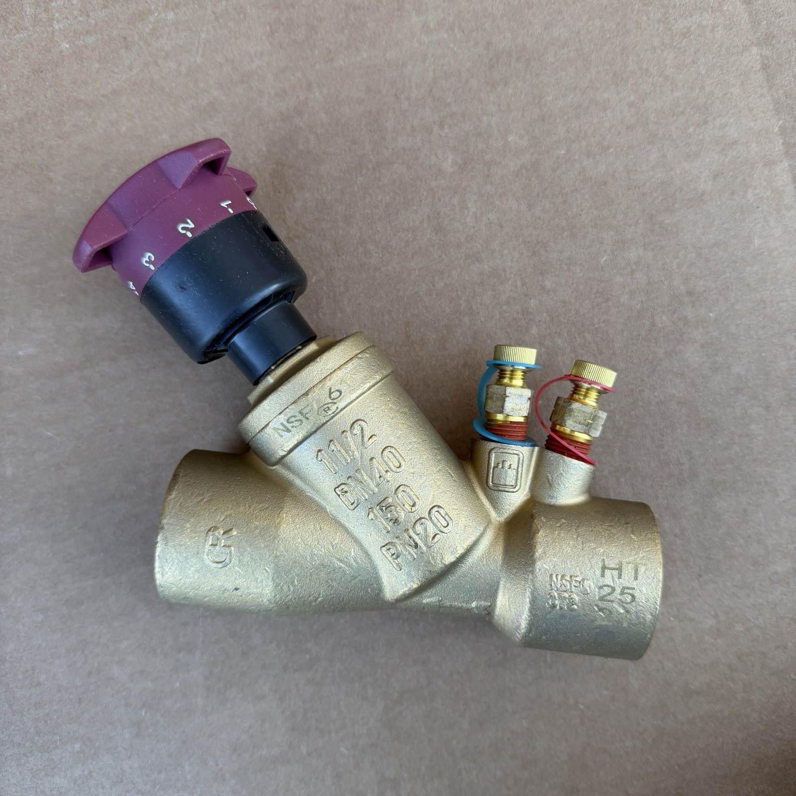 Armstrong CBV150VSCR 1-1/2” DN40 Balancing Valve 571110LF-354 300 PSI thumbnail 7