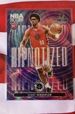 2023-24 Panini Nba Hoops Premium Stock - Hipnotized Scoot Henderson #4 (RC)