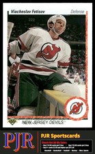 Viacheslav Fetisov 1990-91 Upper Deck #176 New Jersey Devils Rookie