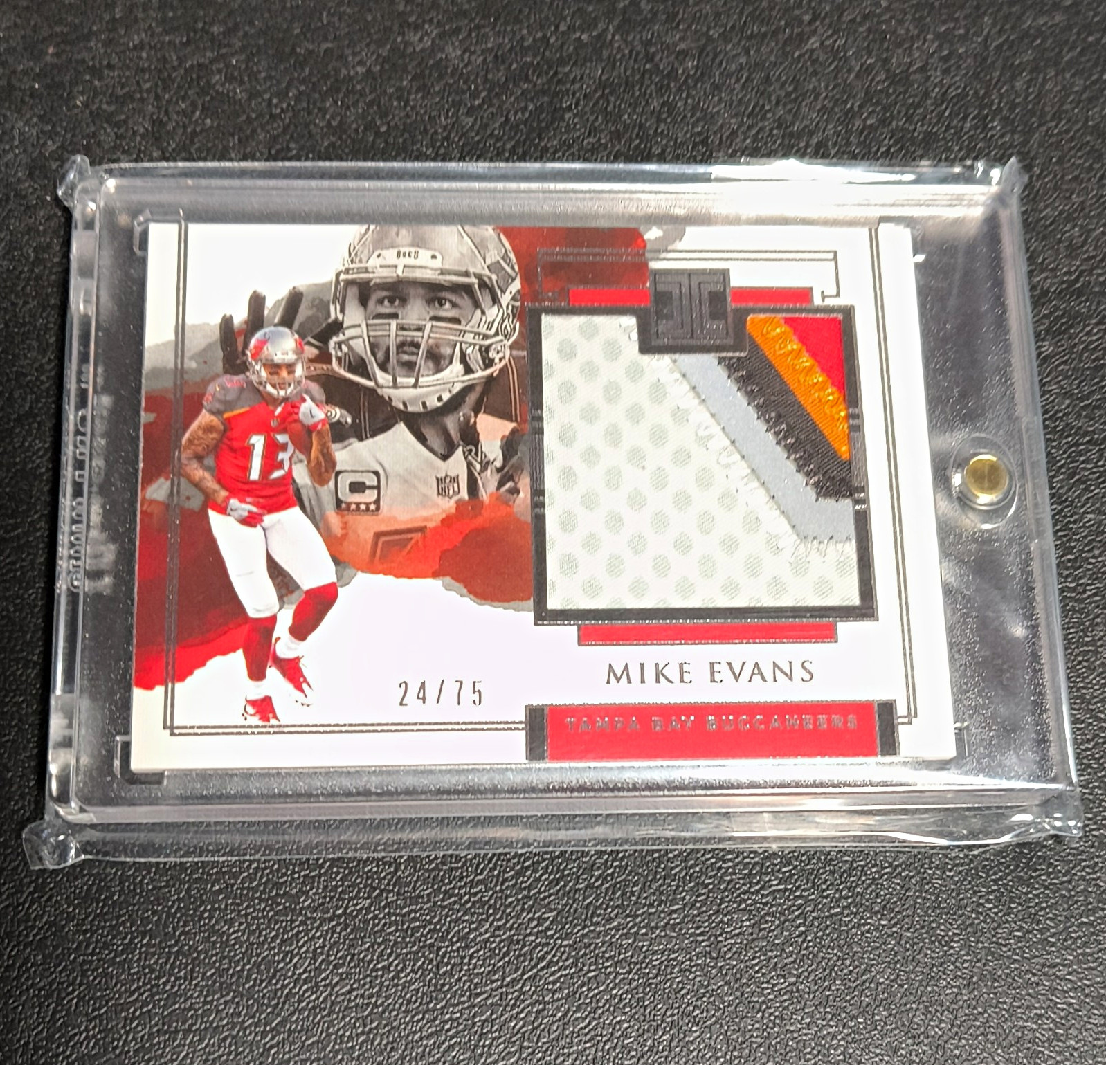 Panini 2018 Impeccable Jerseys Mike Evans Patch #10 /75 Buccaneers