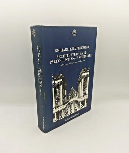 "ARCHITETTURA SACRA PALEOCRISTIANA e MEDIEVALE" Krautheimer, Bollati Boringhieri - Foto 1 di 2