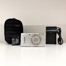 Canon Digital Camera IXUS 185 20.0MP Silver - Excellent Condition & Tested