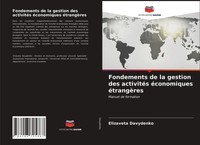 Elizaveta Davydenko | Fondements De La Gestion Des ActivitéS éConomiques...