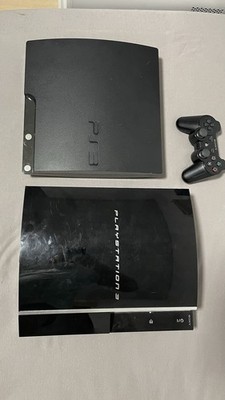 2x Sony PlayStation 3 (PS3) + 1x Controller   Bastler / defekt