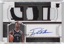 2023-24 Panini National Treasures International 13/24 Dariq Whitehead Auto 12cb