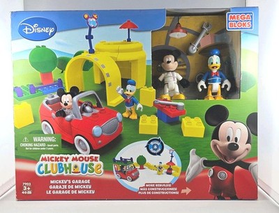 Mega Bloks Mickey s Garage Disney Mickey Mouse Clubhouse sealed set 7903