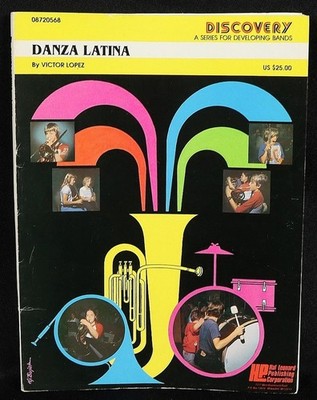 Danza Latina Sheet Music Score by Victor Lopez Hal Leonard Discovery Series