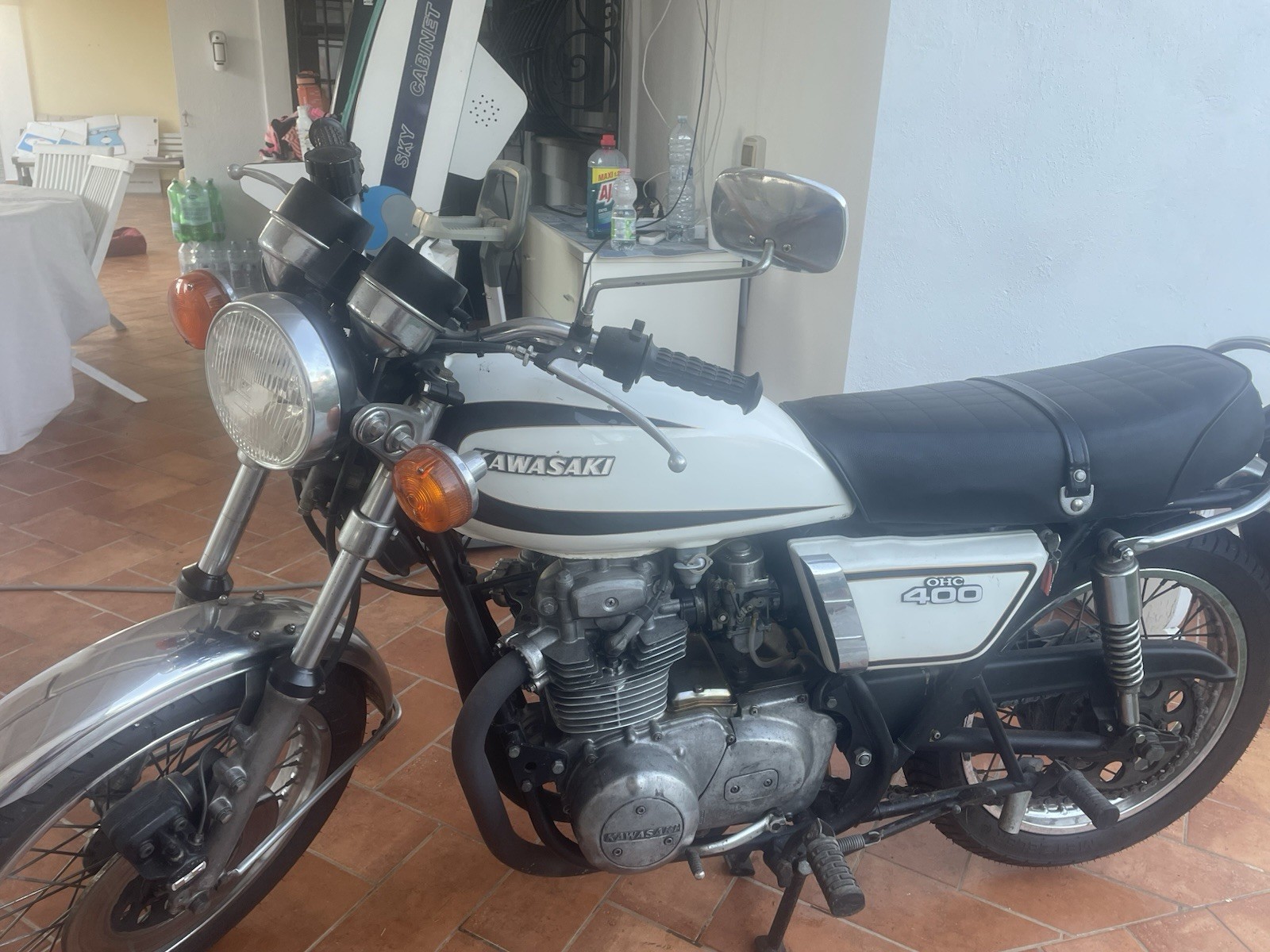 Moto Kawasaki 400 foto 2