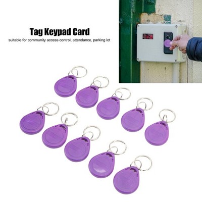 100x Door Lock Key Fobs 125KHz Read Only Smart Contactless Proximity ID Card SET