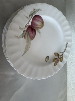 Mikasa Maxima Belle Terre CAJ05 Salad B&B Plates. Set- 7 Super Strong Fine China