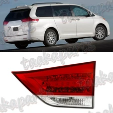 Tail Light Inner Right For 2011-2014 Toyota Sienna Passenger Side Brake Lamp