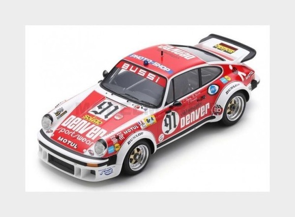 SPARK-MODEL 18S868 Porsche - 911 934 3.0L F6 Turbo Team Asa Cachia N 91 24H Le M-image