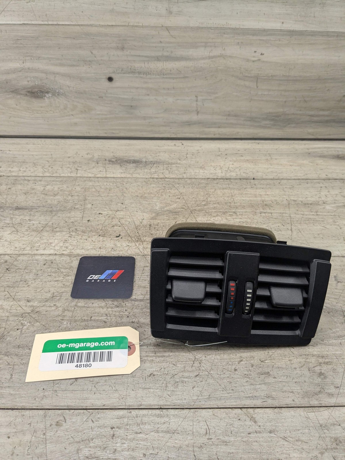 OEM BMW F22 F30 F32 F36 F80 F82 M3 M4 Rear AC Air Vent Trim Cover Panel Black