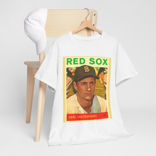 1964 CARL YASTRZEMSKI Programa Cubierta Tarjeta de puntuación Arte Camiseta Béisbol Arte - Imagen 14 de 50