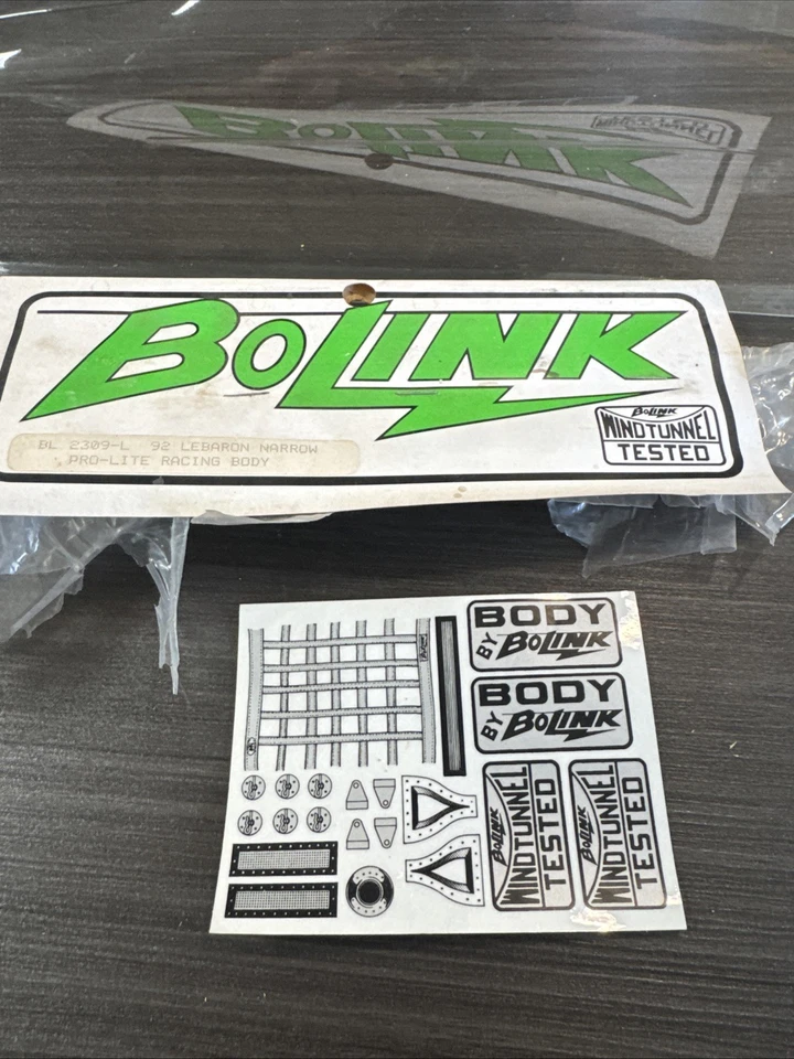 Bolink R/C 1/10 Short Track Chrysler Lebaron Narrow Pro-Lite Body BL2309-L - Image 2 of 4