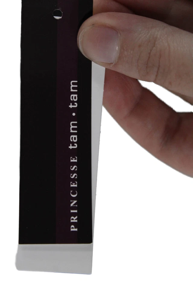 Conjunto de panty descarado con ribete de encaje bordado transparente azul talla 2 Simone Perele para mujer Foto 4 de 4