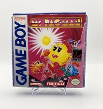 1993 Ms. Pac-Man (Nintendo Game Boy) Authentic Tested w/Box & Inserts