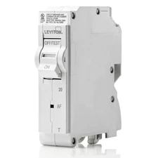 Leviton Branch Circuit Breaker, AFCI 1-Pole 20 Amp, 120-Volt, Thermal Magnetic L