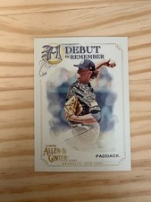 2020 Topps Allen and Ginter A Debut to Remember #DTR21 Chris Paddack - PADRES