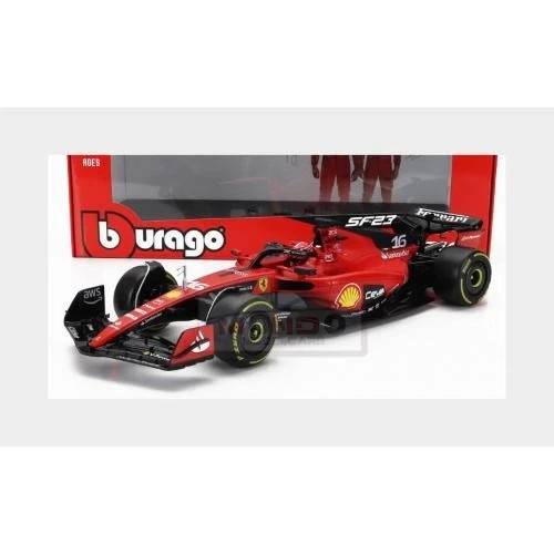1:18 BURAGO Ferrari F1 Sf-23 #16 Season 2023 Charles Leclerc  BU16812LE - Immagine 2 di 2