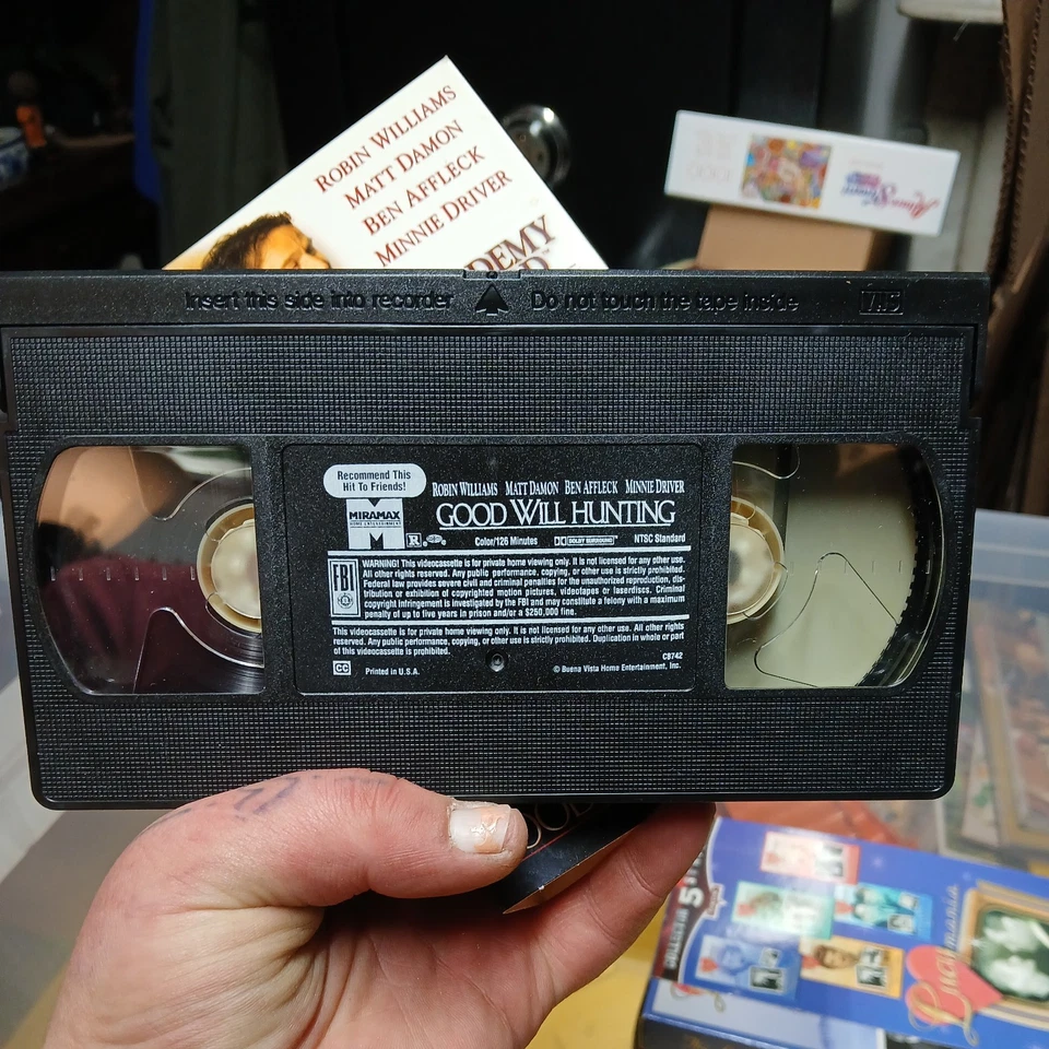 Goodwill Hunting VHS Tape, 1997 - Image 4 of 4
