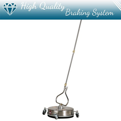 #ad 13.7quot; Pressure Washer Surface Cleaner w 4 Wheels Stainless Steel Brand New $71.24