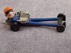 Hot Wheels Farbs Red Line Dragster Missing Steering Knob