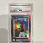 2024 Panini Donruss Jayden Daniels #389 Optic Preview Pink Prizm PSA 10