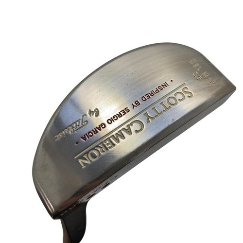 SCOTTY CAMERON INSPIRED BY SERGIO GARCIA Del Mar 3.5 34.5in Putter RH With H/C
