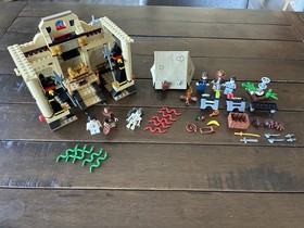 2 Sets! LEGO Indiana Jones 7621 & 7624 Complete Sets & Instructions