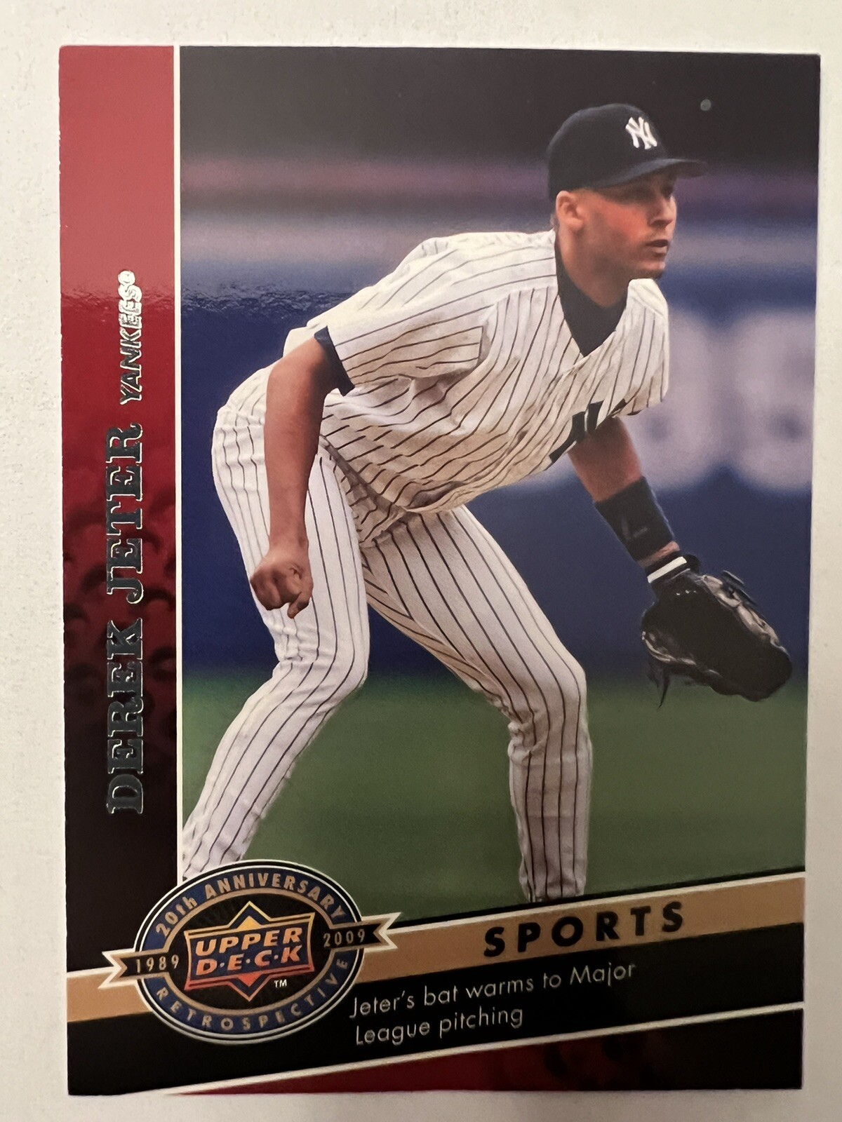 2009 Upper Deck 20th Anniversary Retrospective Sports Derek Jeter #759 HOF