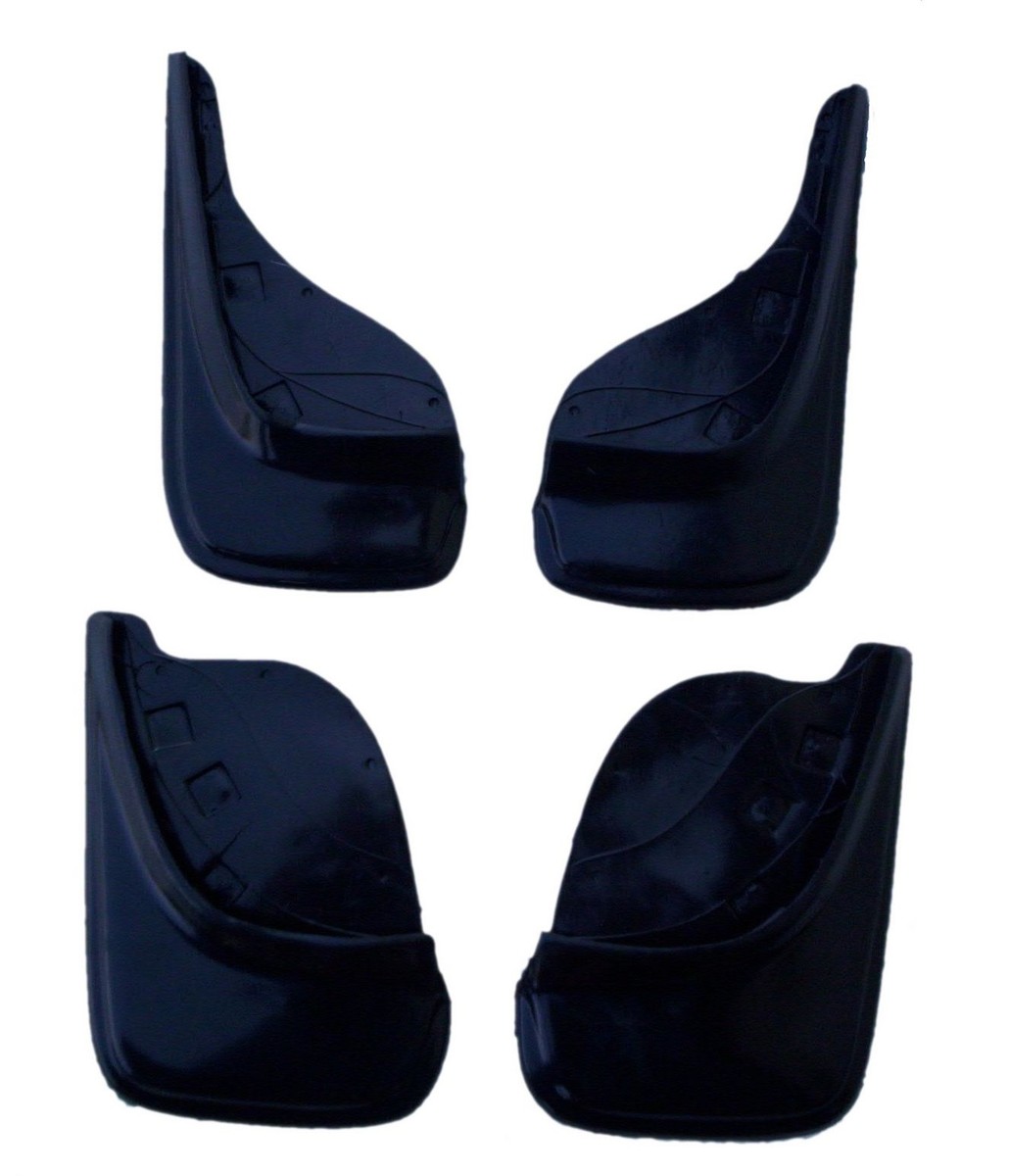 Schmutzfänger Für Renault Megane MK4 | 4-tlg Set | 2016-2022 | Schwarz