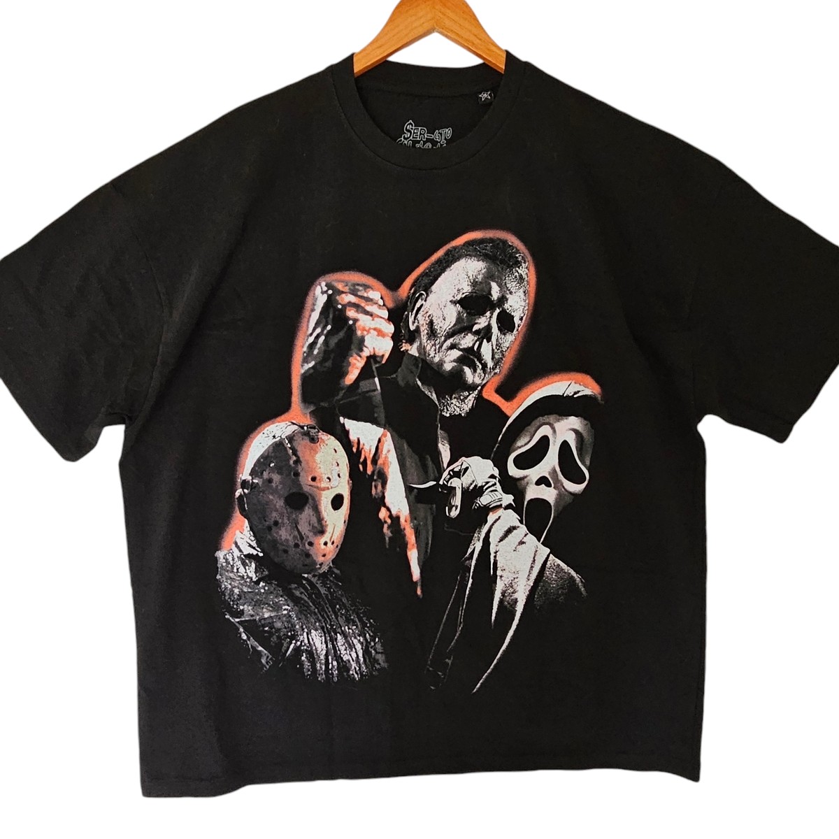Sergio Calabasas Men's Halloween House of Horrors Tee XL Classic