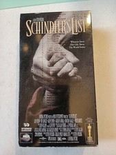Schindlers List (VHS, 1997, 2-Tape Set)