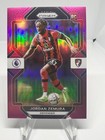 2022-23 Panini Prizm EPL JORDAN ZEMURA Rookie RC Pink Prizm /199 Bournemouth