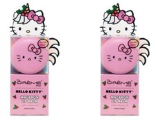 Lot of 2 The Creme Shop Sanrio Hello Kitty Macaron Lip Balm *Winter Apple Pie*