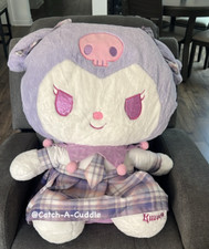 BRAND NEW Sanrio Extra Large Jumbo Kuromi Schoolgirl Plush 36"