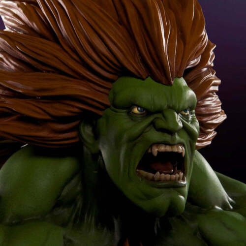 POP CULTURE SHOCK PCS Street Fighter Blanka Savage EXCLUSIVE ¼ Scale Statue NEW - Picture 8 of 10