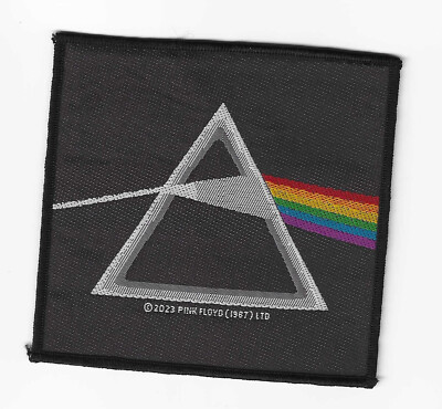 Pink Floyd - Dark Side Of The Moon (2023) gewebter Aufnäher woven Patch Neu-New