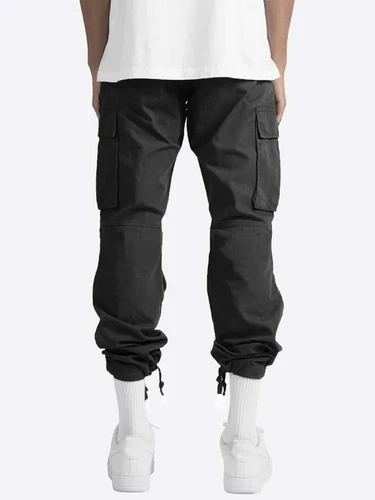 Neu Herren Cargo Arbeitshose Chino Polyesterhose Combat tragen Jeans Größe-32-48 - Bild 11 von 20