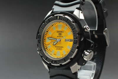 Rare! *Exc+5* SEIKO 5sports SKZ251K1 7S36-02S0 Franken Rare! *Exc+5* SEIKO 5sports SKZ251K1 7S36-02S0 Franken