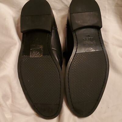 Aldo Flex Schergerflex Size 7W Black Leather Loafer Style  display picture 1