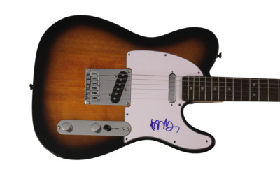 HANS ZIMMER SIGNED AUTOGRAPH FENDER TELECASTER ELECTRIC